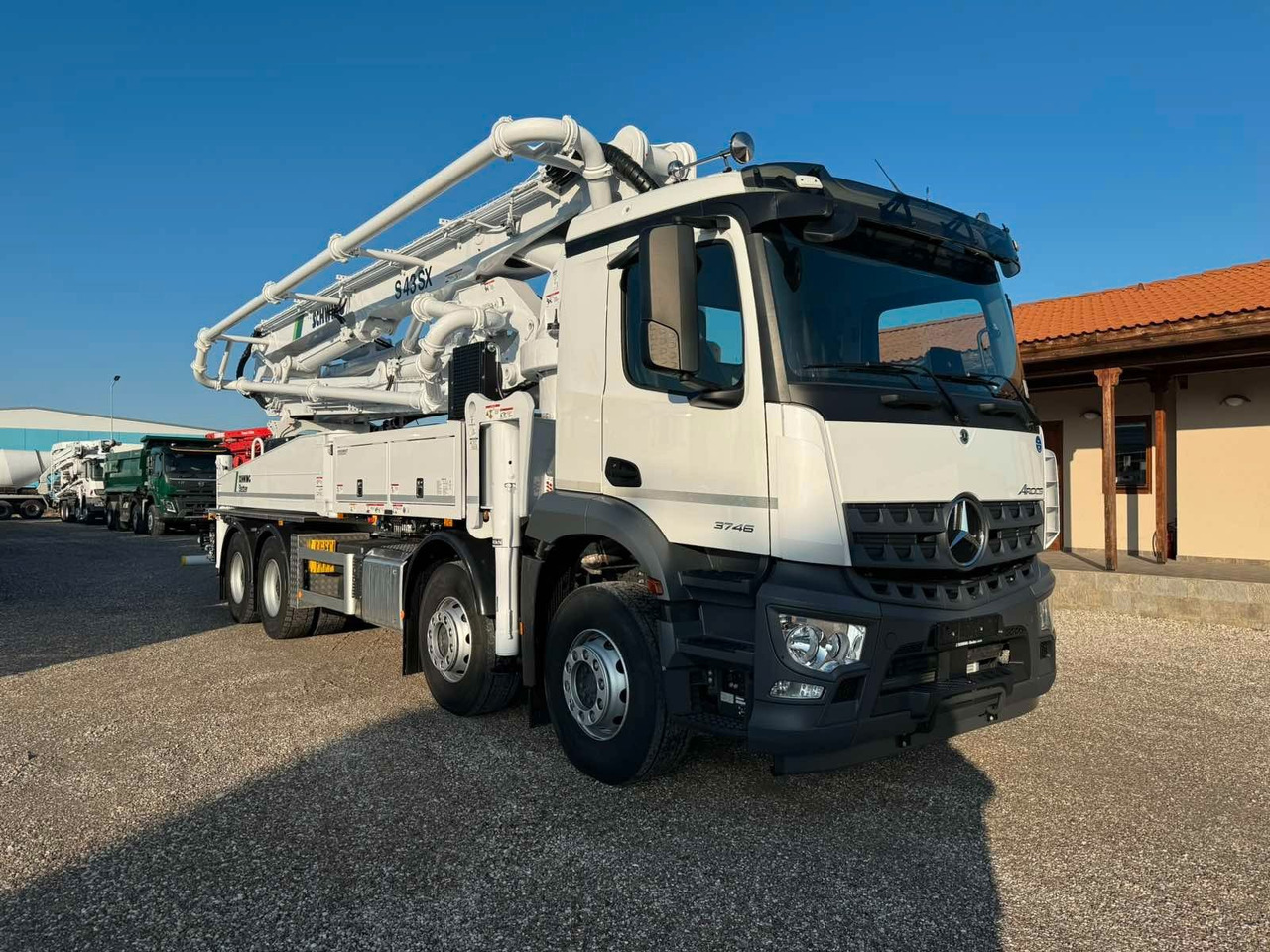 Mercedes-Benz AROCS 3746 SCHWING S43SX III - Camion pompe: photos 1 Mercedes-Benz AROCS 3746 SCHWING S43SX III - Camion pompe: photos 1