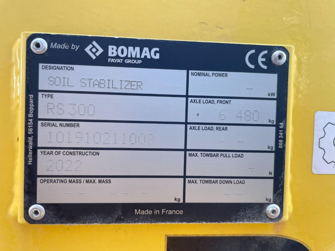 Stabilisateur neuf BOMAG DE RS 300: photos 7 Stabilisateur neuf BOMAG DE RS 300: photos 7