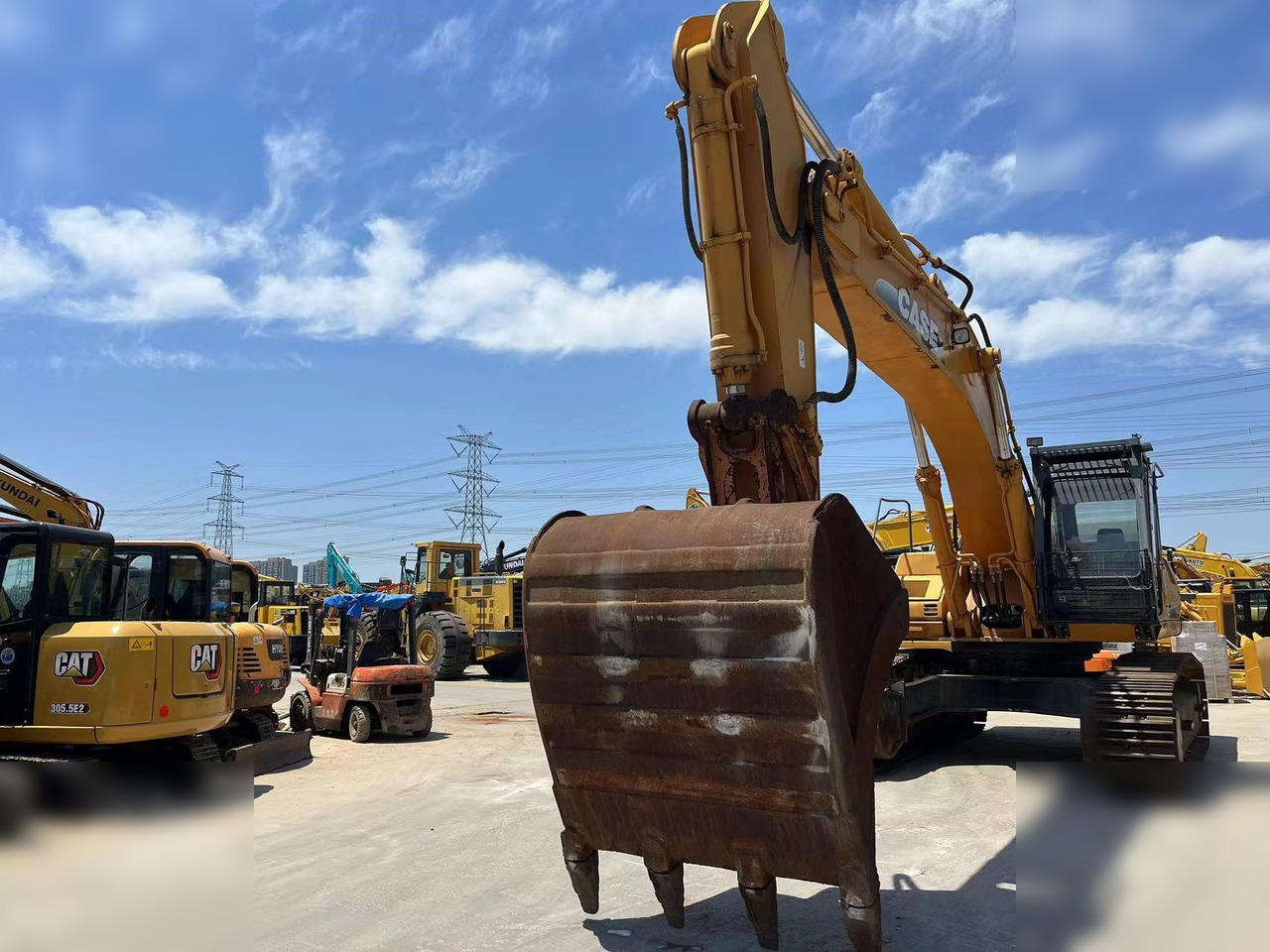 CASE CX460 - Pelle sur chenille: photos 4 CASE CX460 - Pelle sur chenille: photos 4