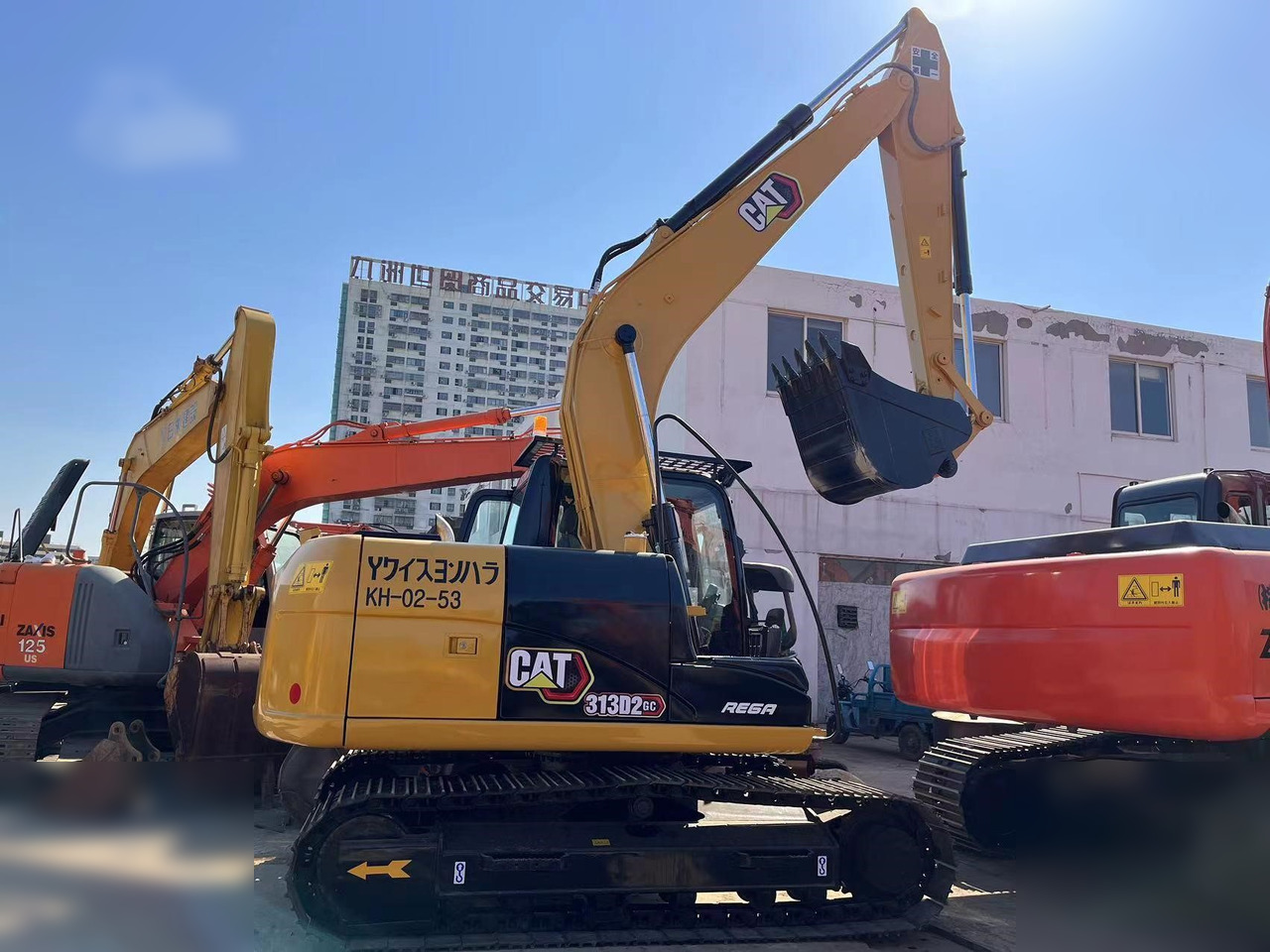 CATERPILLAR 313D2 GC - Pelle sur chenille: photos 1 CATERPILLAR 313D2 GC - Pelle sur chenille: photos 1