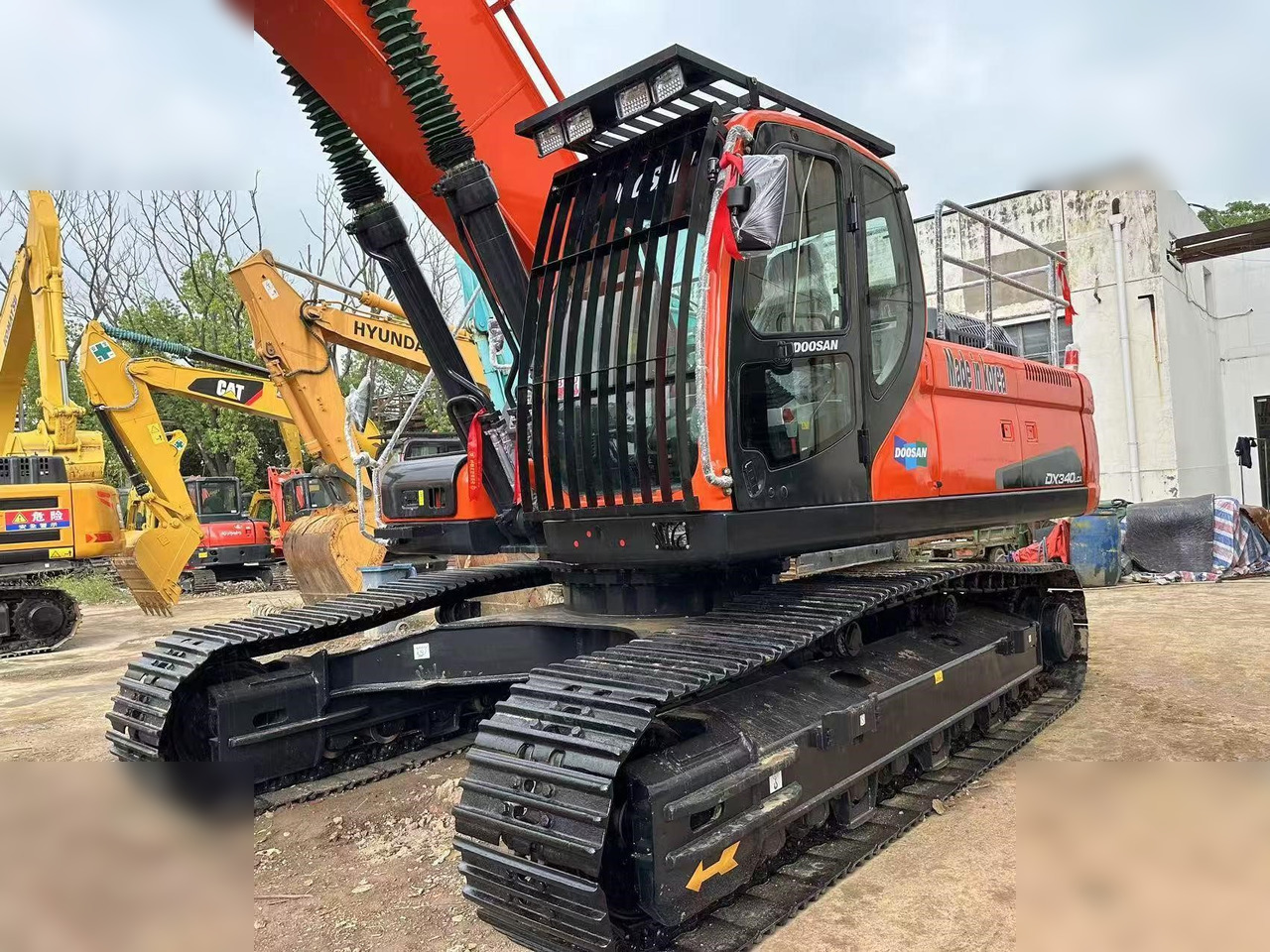 DOOSAN DX340 LC - Pelle sur chenille: photos 4 DOOSAN DX340 LC - Pelle sur chenille: photos 4
