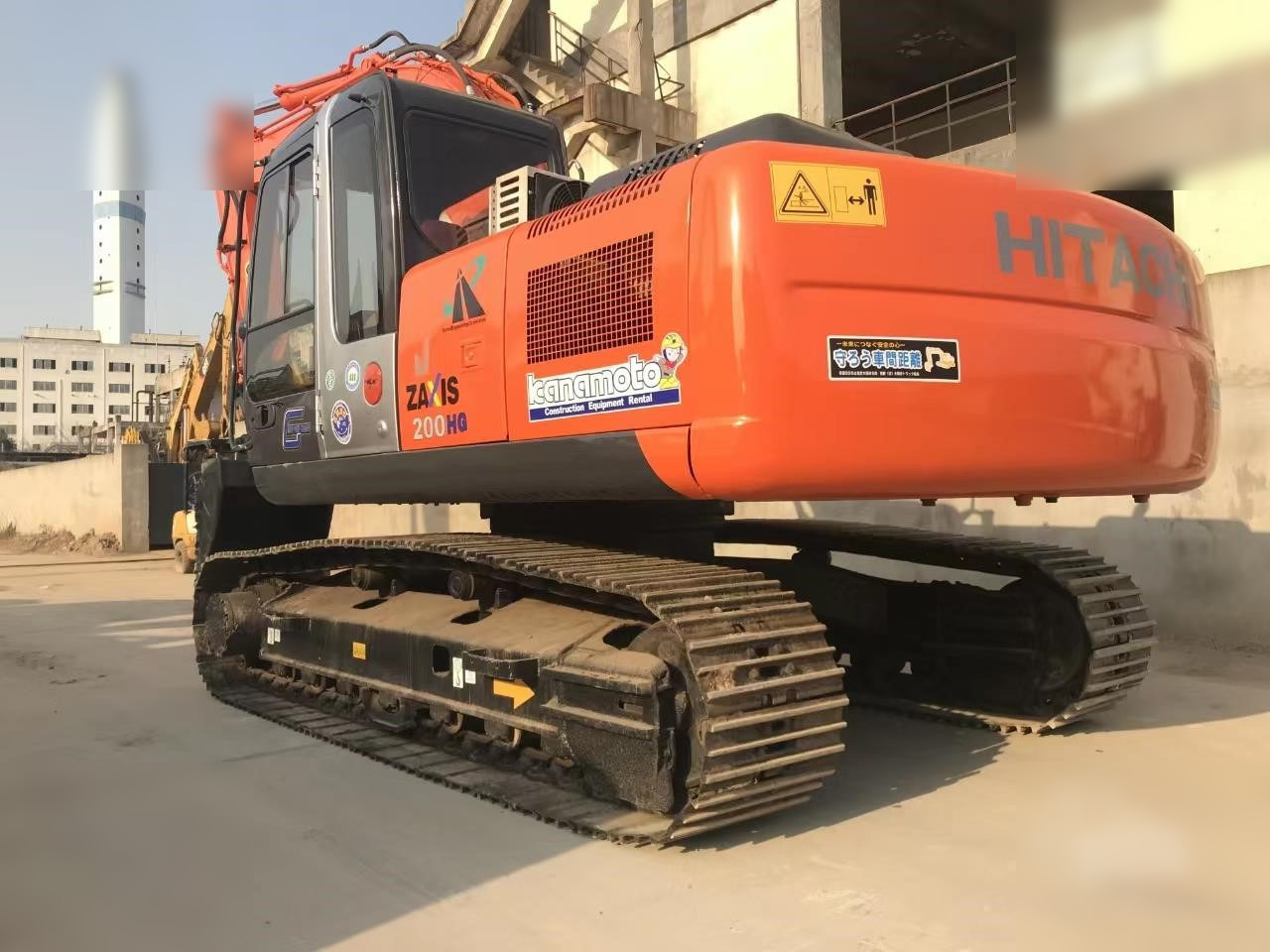 HITACHI ZX200 - Pelle sur chenille: photos 2 HITACHI ZX200 - Pelle sur chenille: photos 2
