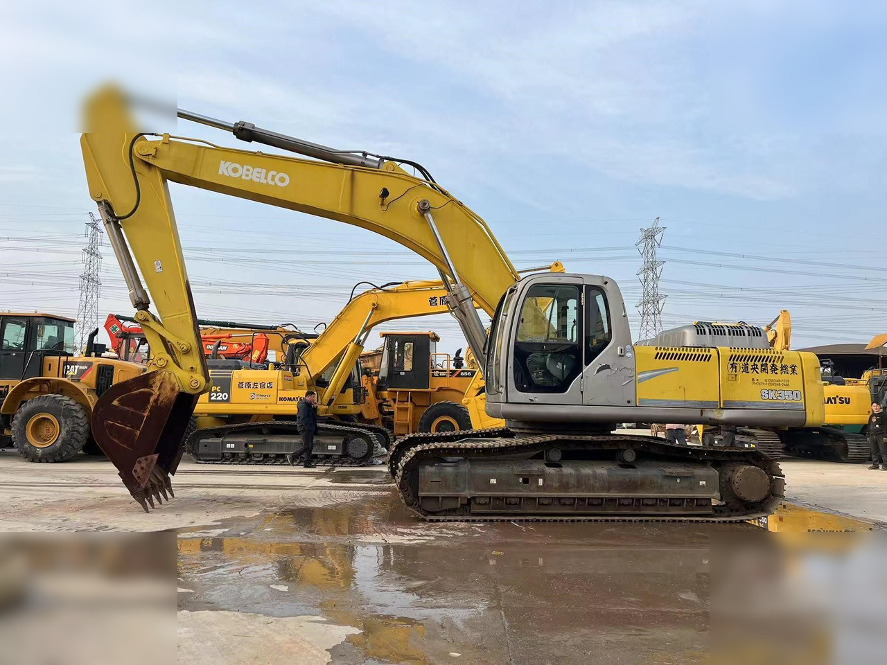KOBELCO SK350 LC-8 - Pelle sur chenille: photos 1 KOBELCO SK350 LC-8 - Pelle sur chenille: photos 1