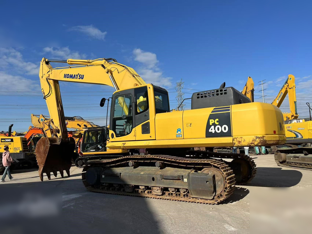 KOMATSU PC400-8R - Pelle sur chenille: photos 2 KOMATSU PC400-8R - Pelle sur chenille: photos 2