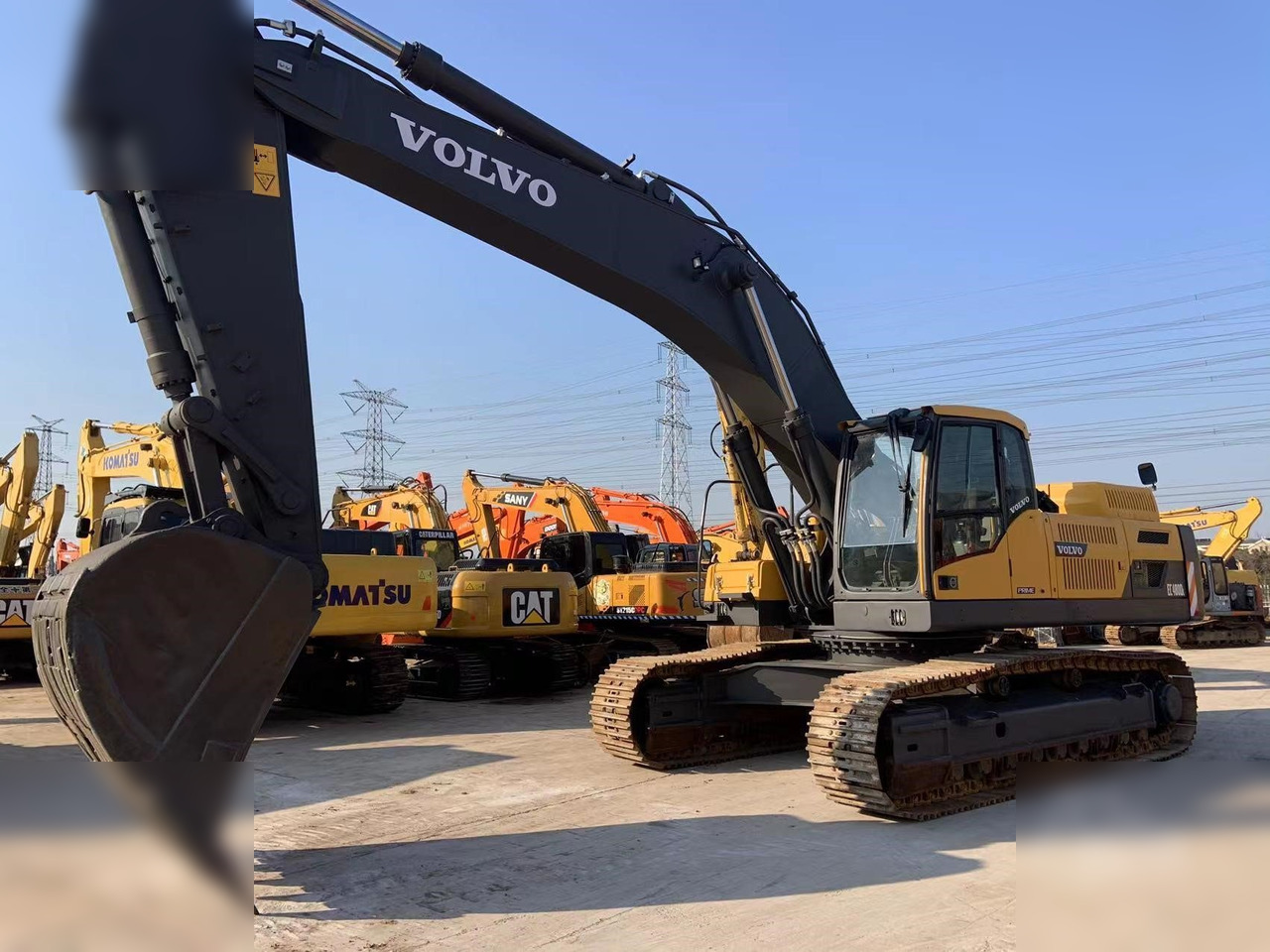 VOLVO EC480DL - Pelle sur chenille: photos 1 VOLVO EC480DL - Pelle sur chenille: photos 1