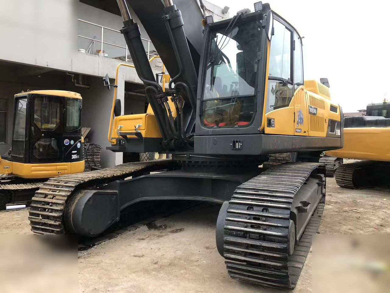 VOLVO EC480DL - Pelle sur chenille: photos 4 VOLVO EC480DL - Pelle sur chenille: photos 4