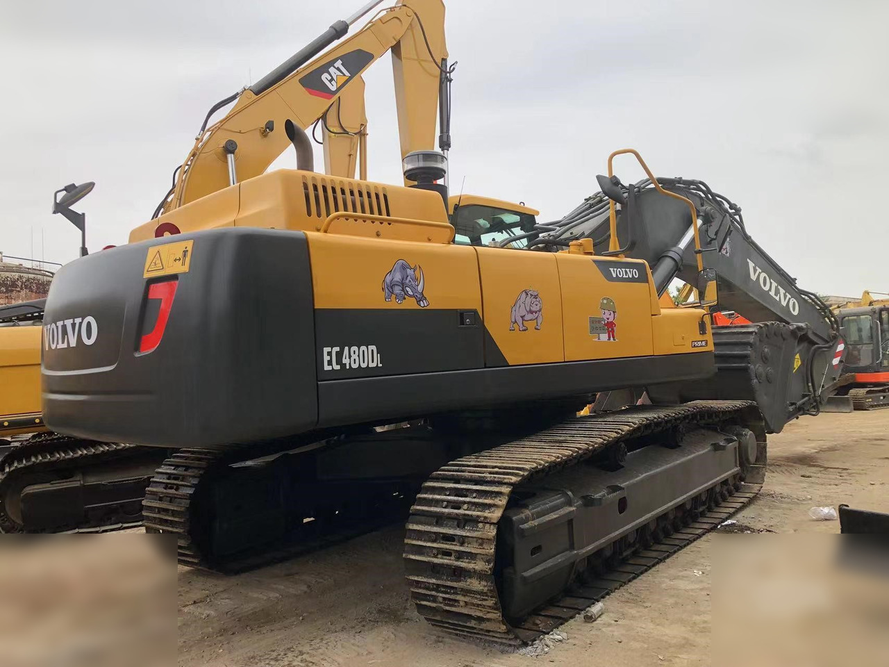 VOLVO EC480DL - Pelle sur chenille: photos 2 VOLVO EC480DL - Pelle sur chenille: photos 2