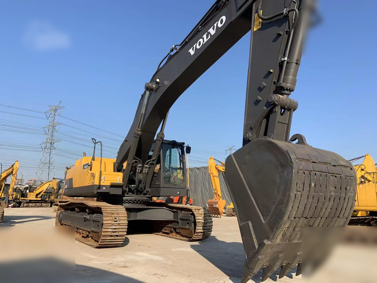 VOLVO EC480DL - Pelle sur chenille: photos 5 VOLVO EC480DL - Pelle sur chenille: photos 5