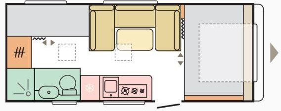 Adria Adora 573 PT* Fb-Temp.*Alde-Warmwasser-Hz. - Caravane: photos 3 Adria Adora 573 PT* Fb-Temp.*Alde-Warmwasser-Hz. - Caravane: photos 3