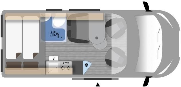 Clever Tour 540*BLACK EDITION*FINAL SALE RABATT*SOFORT* - Fourgon aménagé: photos 3 Clever Tour 540*BLACK EDITION*FINAL SALE RABATT*SOFORT* - Fourgon aménagé: photos 3