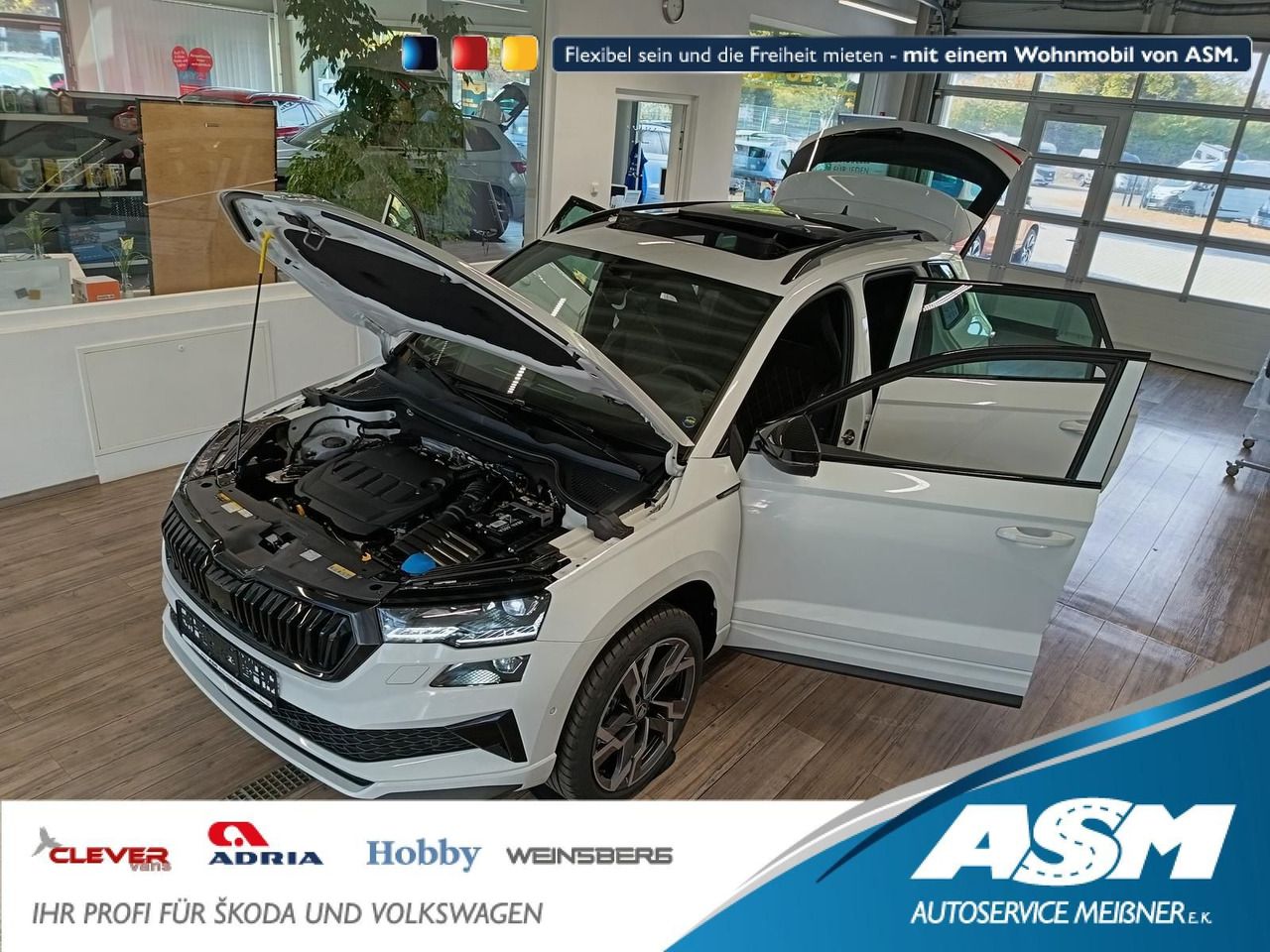 Skoda Karoq Sportline 2,0 TDI DSG 4x4*AHK*PSD*STD.HZG* - SUV: photos 1 Skoda Karoq Sportline 2,0 TDI DSG 4x4*AHK*PSD*STD.HZG* - SUV: photos 1