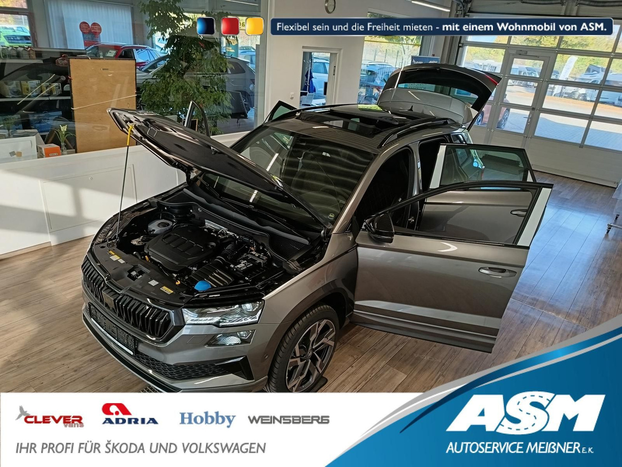 Skoda Karoq Sportline 2,0 TDI DSG 4x4*AHK*PSD*STD.HZG* - SUV: photos 1 Skoda Karoq Sportline 2,0 TDI DSG 4x4*AHK*PSD*STD.HZG* - SUV: photos 1