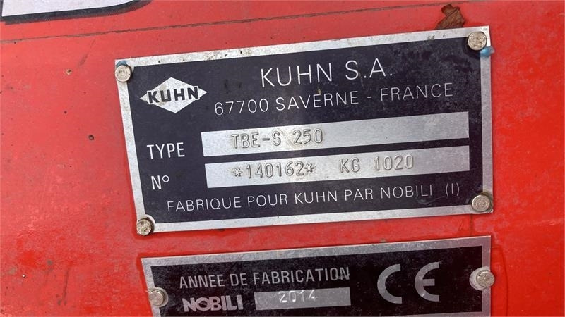 Faucheuse Kuhn TBES 250 Mulchmaskine: photos 8