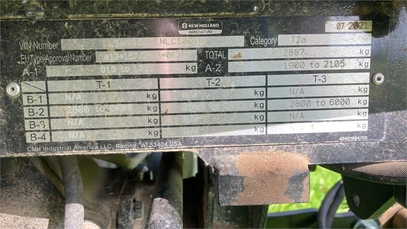 New Holland Boomer 55 - Tracteur communal: photos 5 New Holland Boomer 55 - Tracteur communal: photos 5