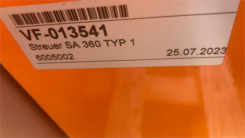 Rauch SA 360 PTO - Epandeur de sable pour Véhicule de voirie/ Spécial: photos 4 Rauch SA 360 PTO - Epandeur de sable pour Véhicule de voirie/ Spécial: photos 4