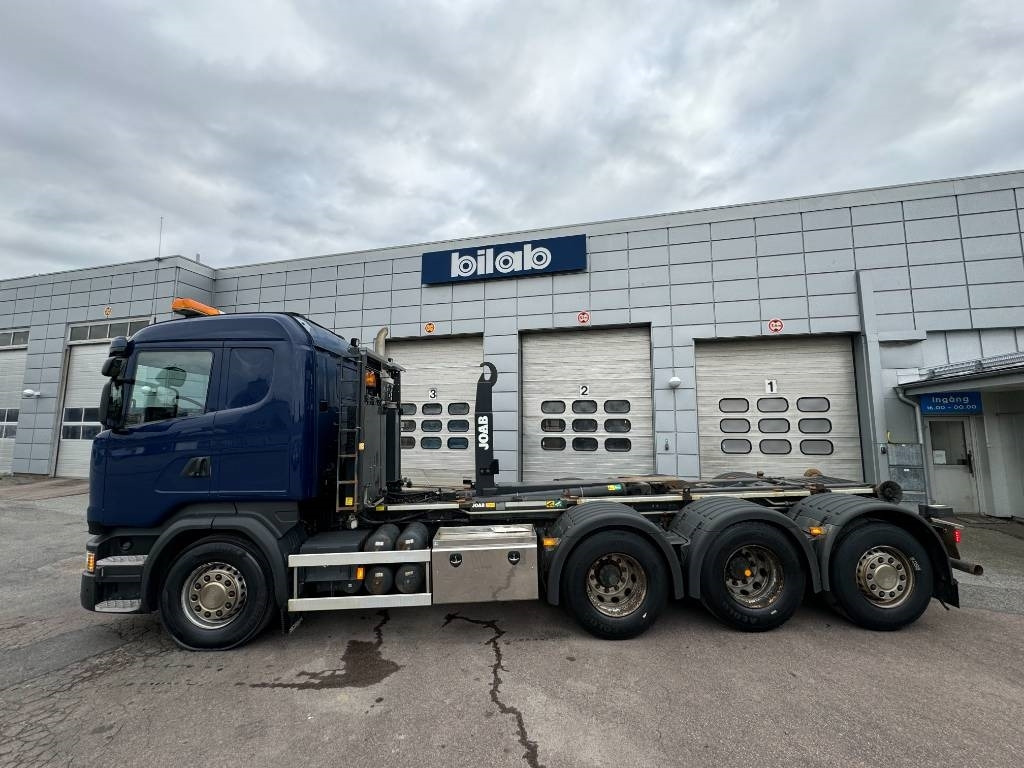 Camion ampliroll Scania R 490 8x4*4 Lastväxlare: photos 7