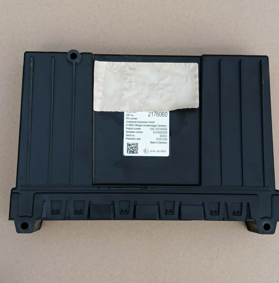 DAF XF 106 EURO 6 MX13 KOMPUTER MODUŁ STEROWNIK VECU 2176060 - Bloc de gestion pour Camion: photos 1 DAF XF 106 EURO 6 MX13 KOMPUTER MODUŁ STEROWNIK VECU 2176060 - Bloc de gestion pour Camion: photos 1