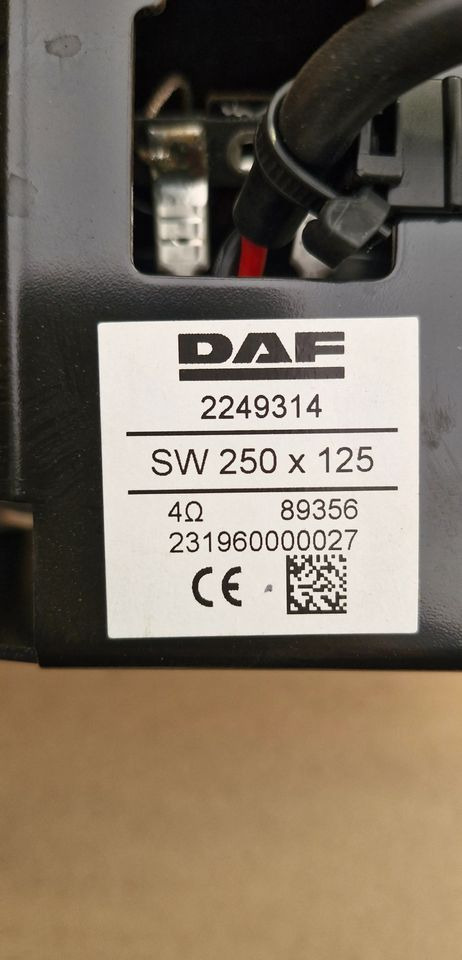 DAF XG XF GŁOŚNIK SUBWOFFER 2249314 - Cabine et intérieur pour Camion: photos 3 DAF XG XF GŁOŚNIK SUBWOFFER 2249314 - Cabine et intérieur pour Camion: photos 3