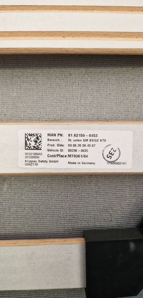 MAN TG3 TGX ŁÓŻKO DOLNE - Cabine et intérieur: photos 3 MAN TG3 TGX ŁÓŻKO DOLNE - Cabine et intérieur: photos 3