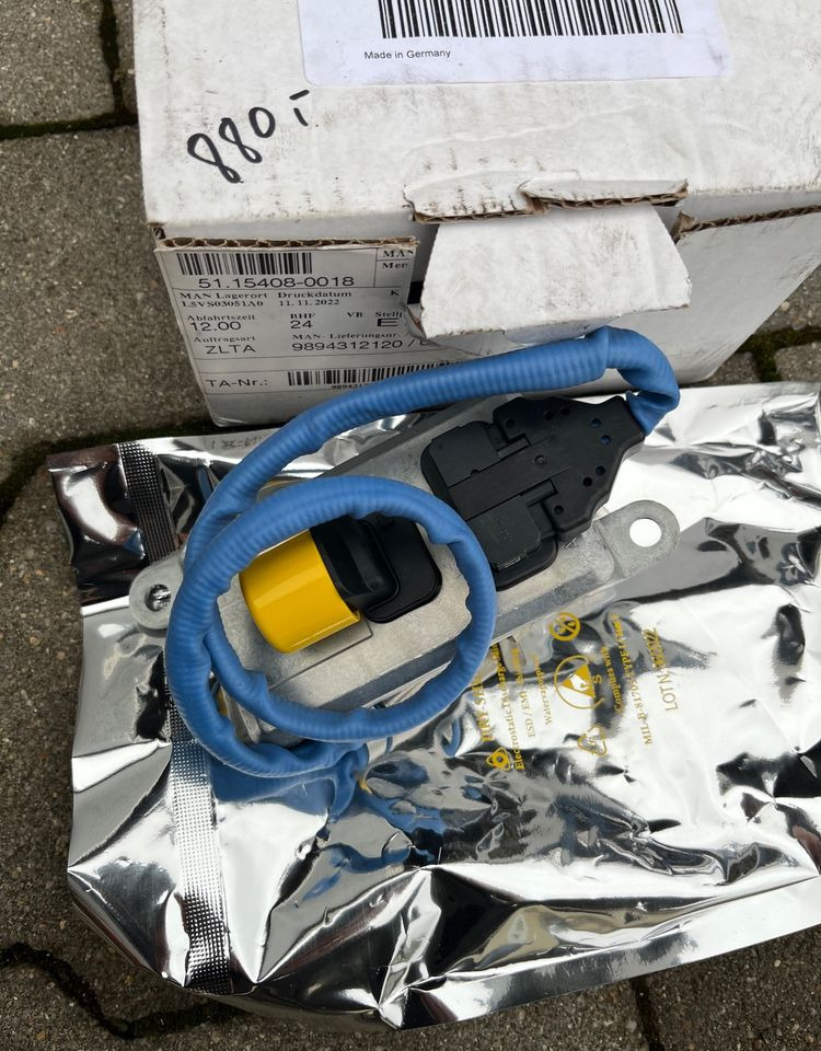 NOWY czujnik NOX MAN TGX TGS euro 6 sensor - Système d'échappement pour Camion: photos 3 NOWY czujnik NOX MAN TGX TGS euro 6 sensor - Système d'échappement pour Camion: photos 3