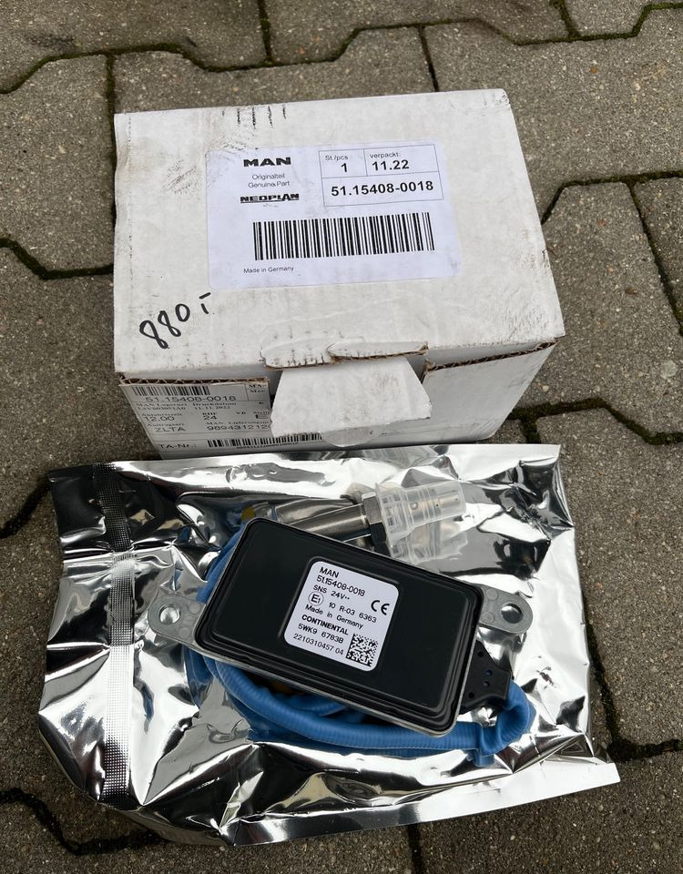 NOWY czujnik NOX MAN TGX TGS euro 6 sensor - Système d'échappement pour Camion: photos 1 NOWY czujnik NOX MAN TGX TGS euro 6 sensor - Système d'échappement pour Camion: photos 1