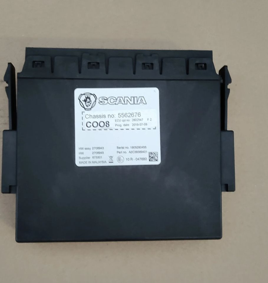 SCANIA R S KOORDYNATOR COO8 2706943 2706945 - Système électrique pour Camion: photos 1 SCANIA R S KOORDYNATOR COO8 2706943 2706945 - Système électrique pour Camion: photos 1