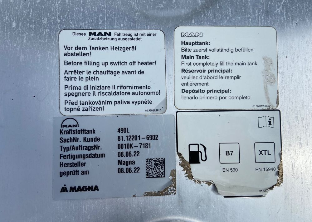 Zbiornik paliwa MAN TGX TGS 490 litrów bak - Réservoir de carburant pour Camion: photos 5 Zbiornik paliwa MAN TGX TGS 490 litrów bak - Réservoir de carburant pour Camion: photos 5