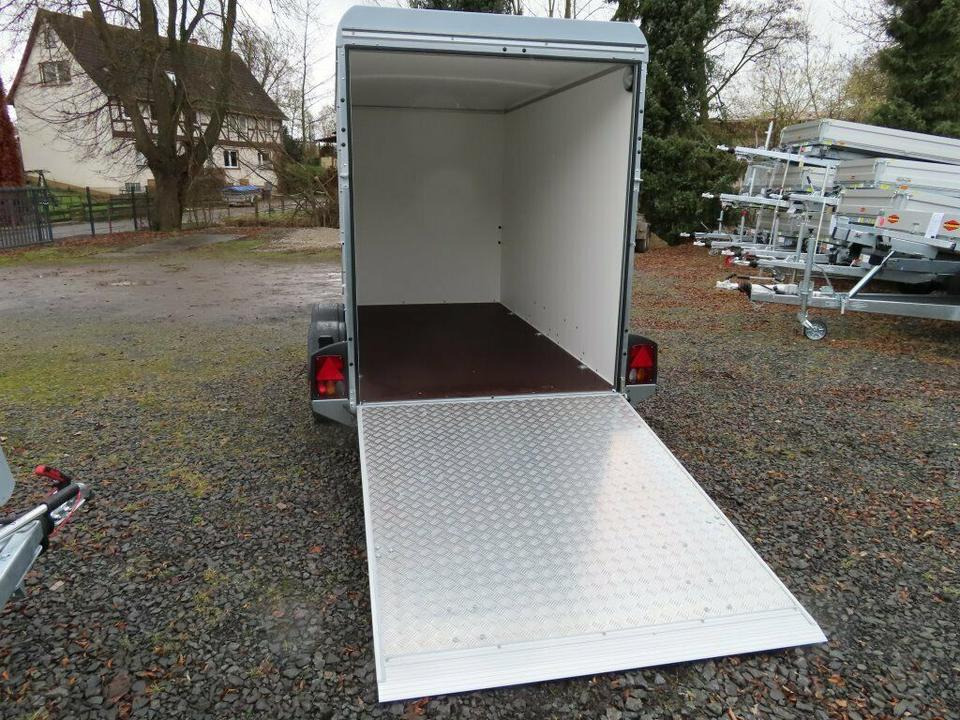 Böckmann KT 3015 PKW Anhänger - Koffer Flügeltür / Auffahrrampe - Remorque fourgon: photos 1 Böckmann KT 3015 PKW Anhänger - Koffer Flügeltür / Auffahrrampe - Remorque fourgon: photos 1