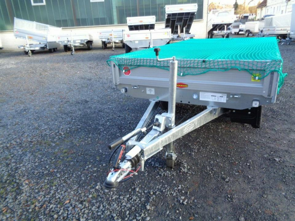 Böckmann PKW-Anhänger, 2,0 to. Hochlader,Staubox, Containernetz - Remorque plateau: photos 3 Böckmann PKW-Anhänger, 2,0 to. Hochlader,Staubox, Containernetz - Remorque plateau: photos 3