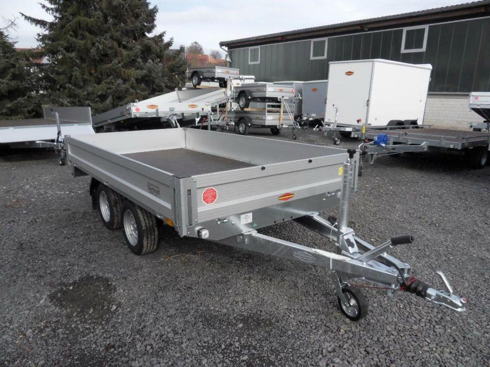 Böckmann PKW Anhänger 2,7t Hochlader niedrige Ladehöhe - Remorque plateau: photos 2 Böckmann PKW Anhänger 2,7t Hochlader niedrige Ladehöhe - Remorque plateau: photos 2