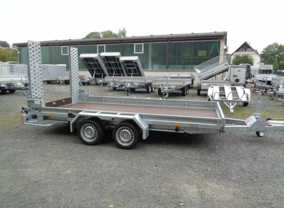 Böckmann PKW-Anhänger, 3,5 to. Baumaschinen Anhänger Minibagger - Remorque porte engin: photos 1 Böckmann PKW-Anhänger, 3,5 to. Baumaschinen Anhänger Minibagger - Remorque porte engin: photos 1