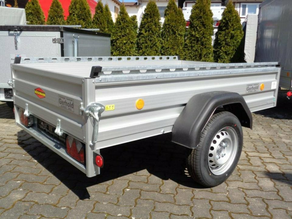 Böckmann PKW-Anhänger , 750 kg, Aluaufbau 100 km/h - Remorque voiture: photos 5 Böckmann PKW-Anhänger , 750 kg, Aluaufbau 100 km/h - Remorque voiture: photos 5