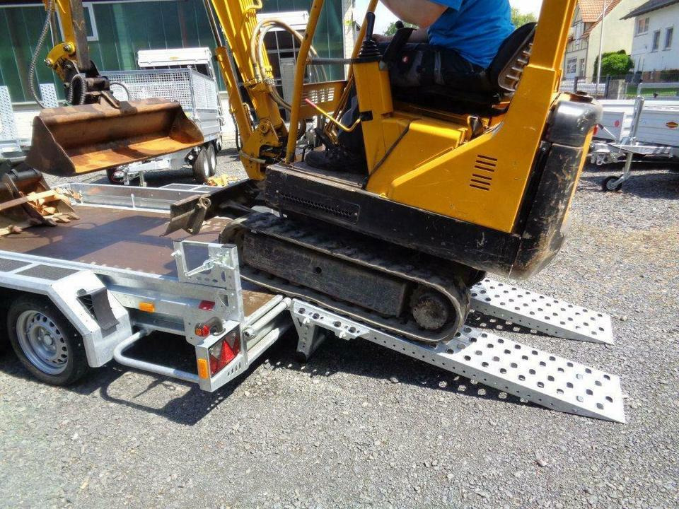 Remorque porte engin Böckmann, PKW-Anhänger, Baumaschinentransporter, 3,5 to. 100 km/h: photos 15