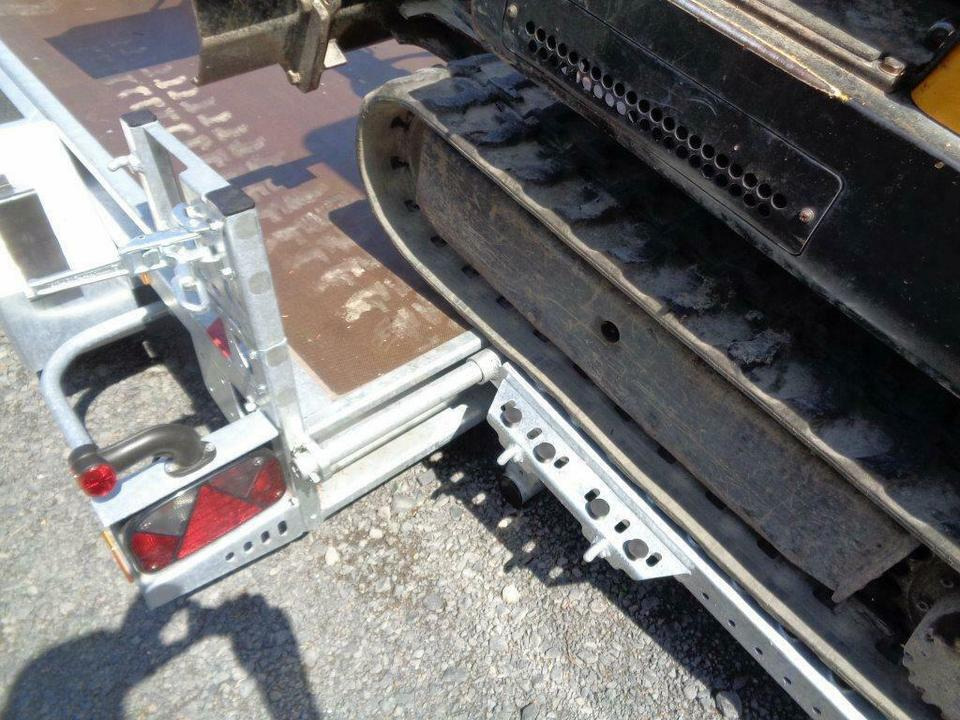 Remorque porte engin Böckmann, PKW-Anhänger, Baumaschinentransporter, 3,5 to. 100 km/h: photos 16