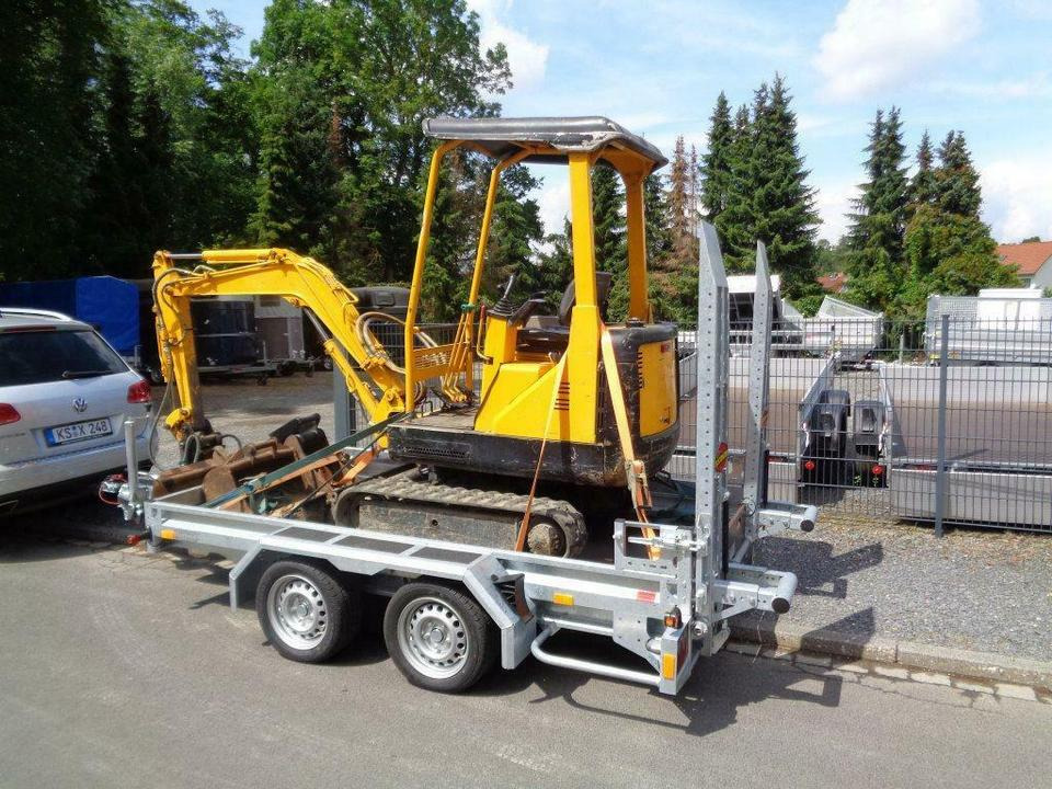 Böckmann, PKW-Anhänger, Baumaschinentransporter, 3,5 to. 100 km/h - Remorque porte engin: photos 2 Böckmann, PKW-Anhänger, Baumaschinentransporter, 3,5 to. 100 km/h - Remorque porte engin: photos 2