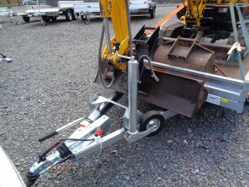 Remorque porte engin Böckmann, PKW-Anhänger, Baumaschinentransporter, 3,5 to. 100 km/h: photos 7
