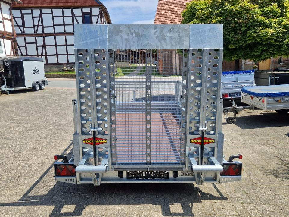 Böckmann PKW-Anhänger Maschinentransporter Gitteraufsatz 3,5t - Remorque porte engin: photos 5 Böckmann PKW-Anhänger Maschinentransporter Gitteraufsatz 3,5t - Remorque porte engin: photos 5