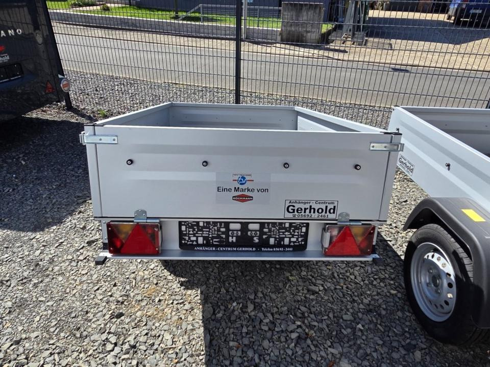 Böckmann, TPV-PKW Anhänger, 650 kg, ungebremst, Hochlader, - Remorque voiture: photos 2 Böckmann, TPV-PKW Anhänger, 650 kg, ungebremst, Hochlader, - Remorque voiture: photos 2