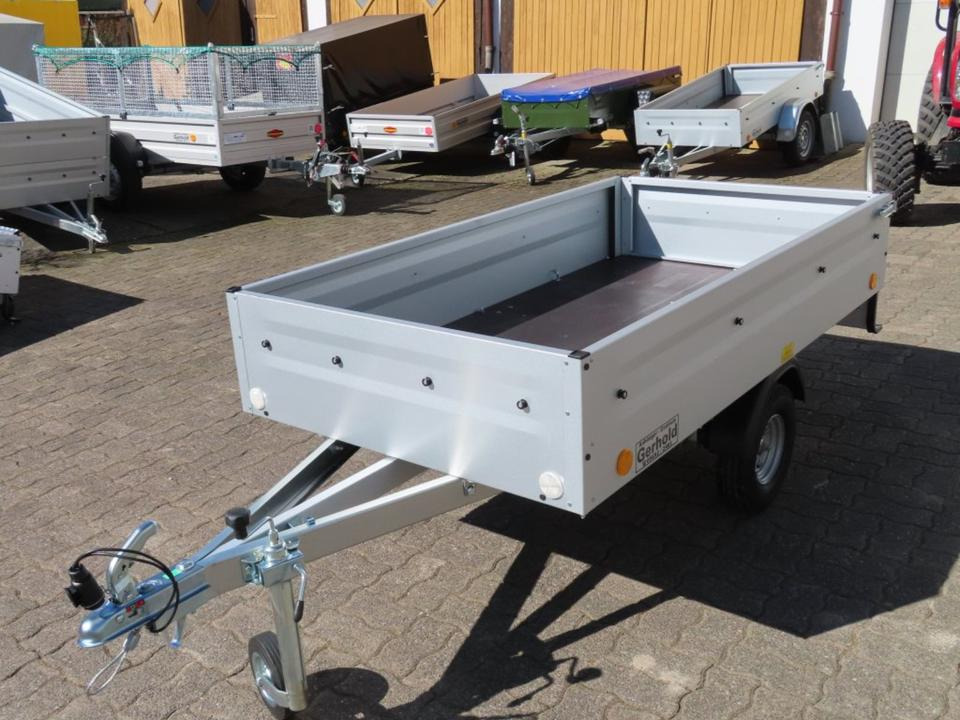 Böckmann, TPV-PKW Anhänger, 650 kg, ungebremst, Hochlader, - Remorque voiture: photos 2 Böckmann, TPV-PKW Anhänger, 650 kg, ungebremst, Hochlader, - Remorque voiture: photos 2