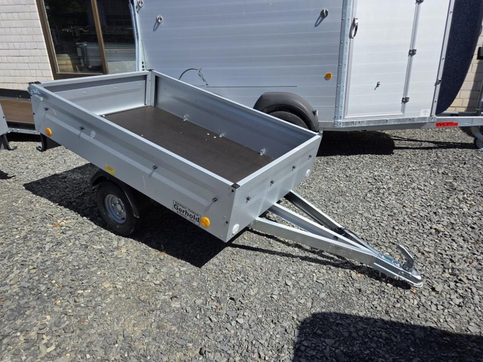 Böckmann, TPV-PKW Anhänger, 650 kg, ungebremst, Hochlader, - Remorque voiture: photos 4 Böckmann, TPV-PKW Anhänger, 650 kg, ungebremst, Hochlader, - Remorque voiture: photos 4
