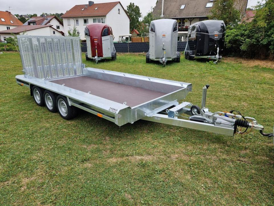 Remorque porte engin Maschinentransporter 3,5t, PKW-Anhänger 4,8 x 1,8m Mieten Leihen: photos 15