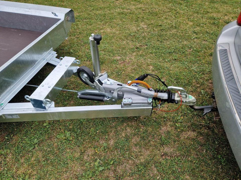 Remorque porte engin Maschinentransporter 3,5t, PKW-Anhänger 4,8 x 1,8m Mieten Leihen: photos 8