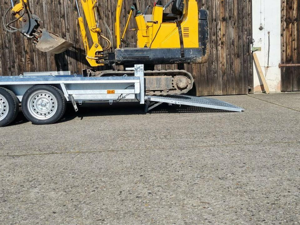 Remorque porte engin Maschinentransporter 3,5t, PKW-Anhänger 4,8 x 1,8m Mieten Leihen: photos 11
