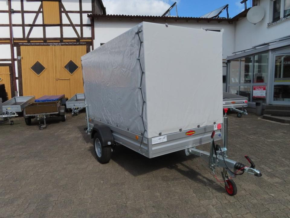 PKW Anhänger Böckman gr.TL AL 3015/15 Plane & Spriegel 100km/h - Remorque voiture: photos 1 PKW Anhänger Böckman gr.TL AL 3015/15 Plane & Spriegel 100km/h - Remorque voiture: photos 1