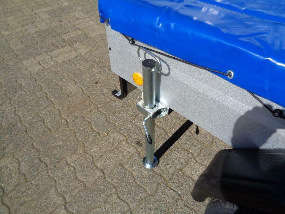 TPV PKW-Anhänger 750 kg Flachplane Stützen - Remorque voiture: photos 4 TPV PKW-Anhänger 750 kg Flachplane Stützen - Remorque voiture: photos 4