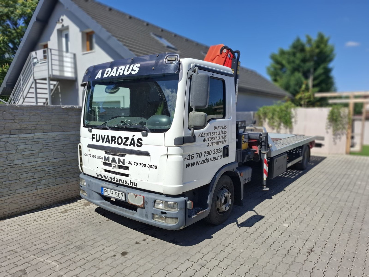 MAN TGL 12.250 4x2 BL - Camion porte-voitures, Camion grue: photos 1 MAN TGL 12.250 4x2 BL - Camion porte-voitures, Camion grue: photos 1