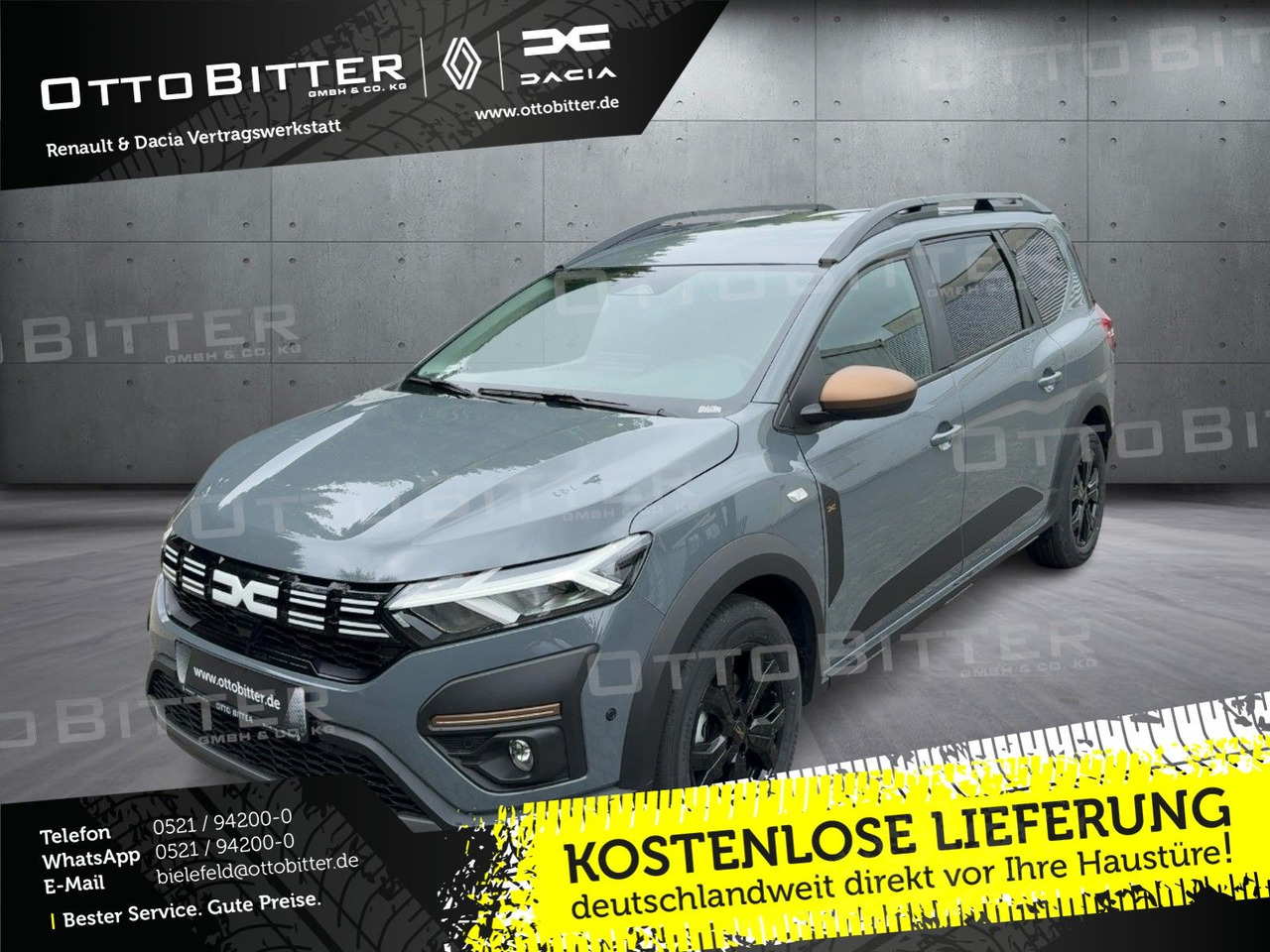 Dacia Jogger Extreme+ ECO-G 100 7-Sitzer FLÜSSIGGAS - Voiture break: photos 1 Dacia Jogger Extreme+ ECO-G 100 7-Sitzer FLÜSSIGGAS - Voiture break: photos 1