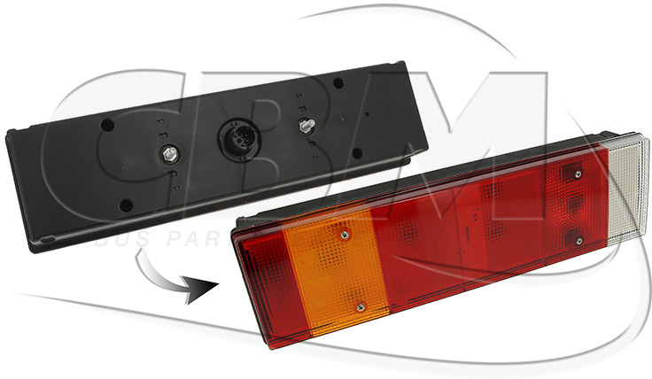 IVECO 6 FUNCTIONS REAR LIGHT - IRISBUS - IVECO - RVI VANHOOL (5010206065 | 660734460) - Feu arrière pour Bus: photos 1 IVECO 6 FUNCTIONS REAR LIGHT - IRISBUS - IVECO - RVI VANHOOL (5010206065 | 660734460) - Feu arrière pour Bus: photos 1