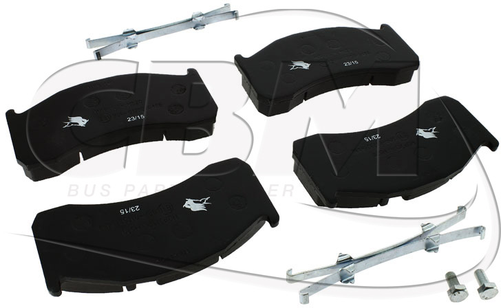 MERITOR BRAKE PAD KIT - TIMKEN BOSCH (SET1040900SA | SET1040 | 0986015670) - Plaquettes de frein pour Bus: photos 1 MERITOR BRAKE PAD KIT - TIMKEN BOSCH (SET1040900SA | SET1040 | 0986015670) - Plaquettes de frein pour Bus: photos 1
