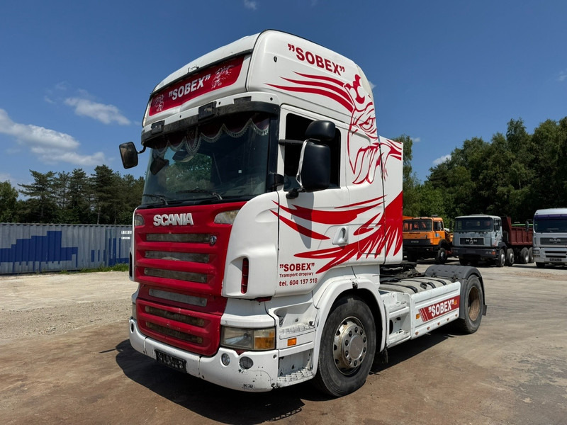 Scania R 420 Topline (PTO / MANUAL GEARBOX / BOITE MANUELLE / HYDRAULIC) - Tracteur routier: photos 1 Scania R 420 Topline (PTO / MANUAL GEARBOX / BOITE MANUELLE / HYDRAULIC) - Tracteur routier: photos 1